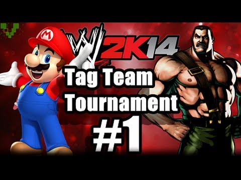 WWE2k14 Restart Wrestling Tag Tournament W/ Commentary Match. 1 - TEAM TWO PIECE!