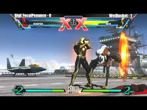 UMVC3 BigE FecalPenance vs WetBucket - Charity Fights 2011