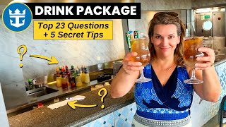 Royal Caribbean DRINK PACKAGES: 23 Burning QUESTIONS + 5 Pro TIPS