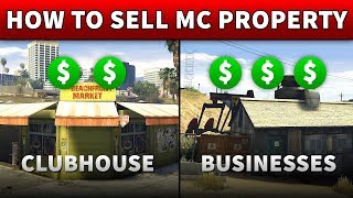 GTA 5 Sell Motorcycle Club Business | GTA ONLINE HOW TO SELL YOUR CLUBHOUSE BUSINESS (By Trading It)