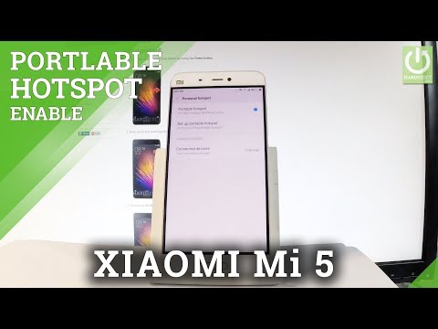 How to Create Portable Hotspot in XIAOMI Mi 5