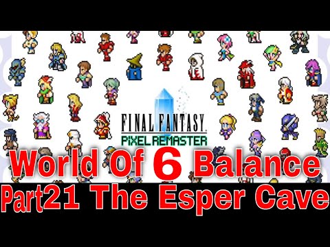 Final Fantasy 6 World Of Balance Walkthrough Part 21 Esper Cave x264