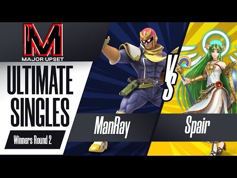 ManRay (Captain Falcon) vs Spair (Palutena) - Ultimate Singles Winners Round 2 - MAJOR UPSET