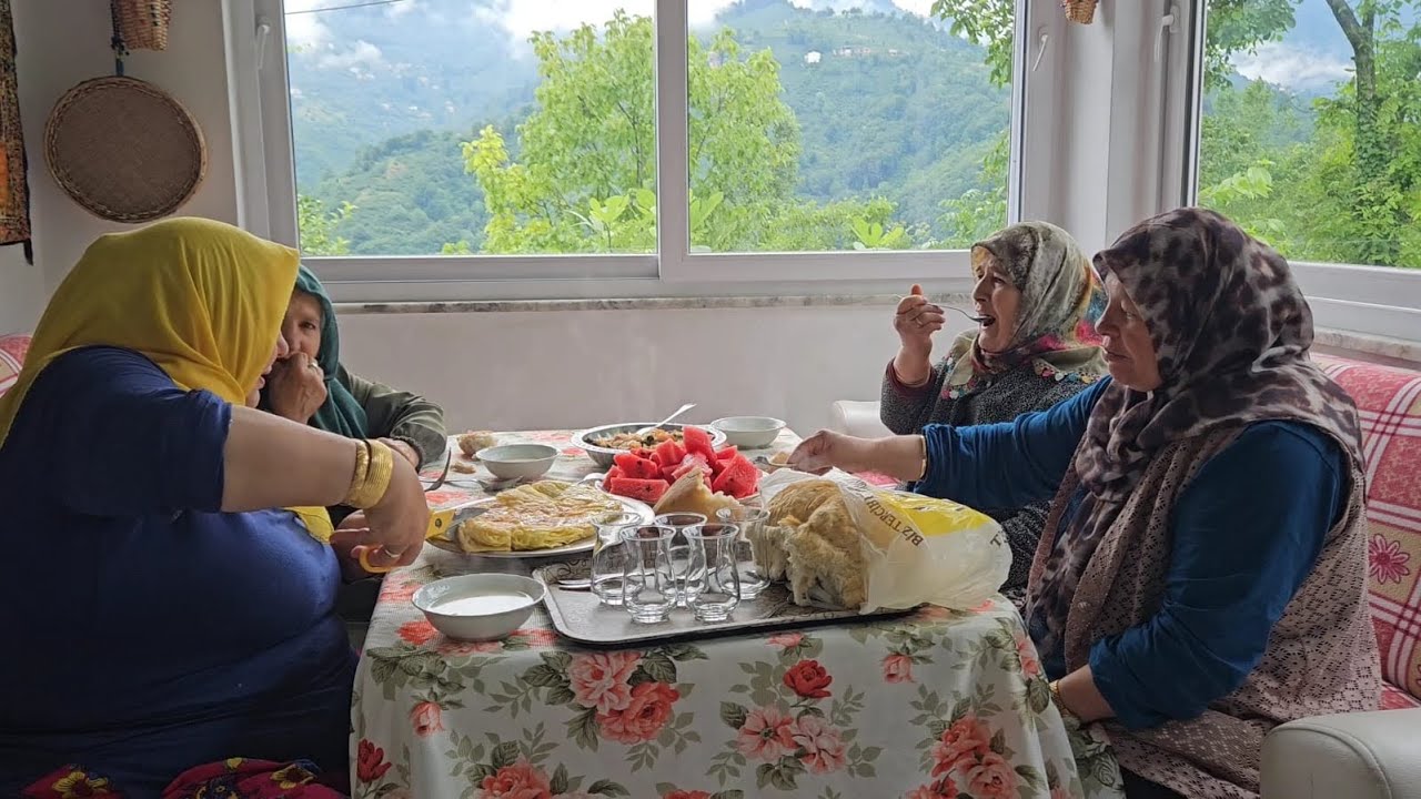 ‼️MİSAFİRLERİME KÖY YEMEKLERİ YAPTIM‼️