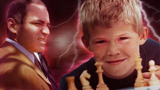 Young Magnus Carlsen vs. Garry Kasparov
