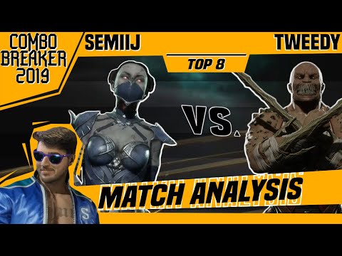 MK11 Match Analysis: Combo Breaker 2019 TOP 8 - Semiij vs. Tweedy