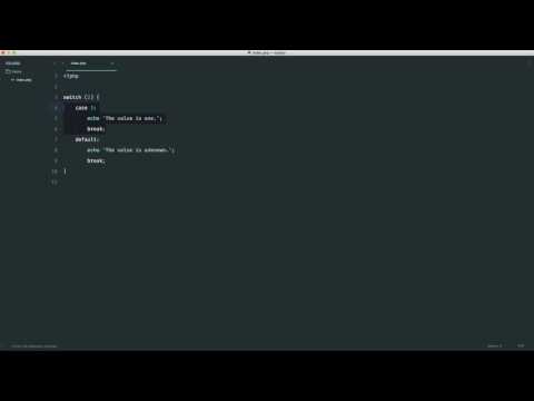 PHP Basics IF statements and operators Switch 17 35