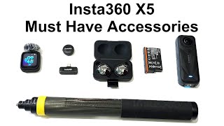 Insta360 X5 - Top 5 Must Have Accessories