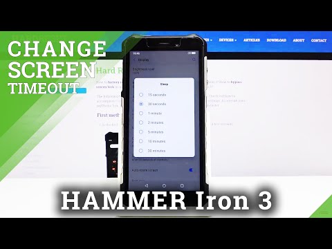 How to Change Screen Timeout in Hammer Iron 3 - Display Sleep Feature