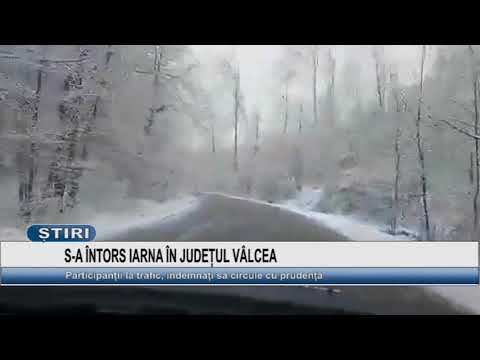 S-A INTORS IARNA IN JUDETUL VALCEA