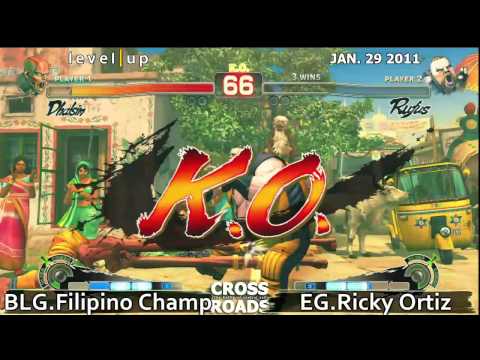 Crossroads - Top 8  Losers Finals - BLG.Filipino Champ vs EG.Ricky Ortiz