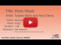 Work Week Topher Mohr And Alex Elena Alternative Punk Angry YouTube Audio Library BGM