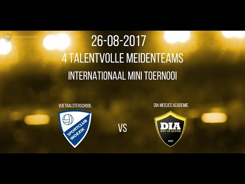 S.C. Woezik Voetbalsterschool vs Dia Meisjes Academie