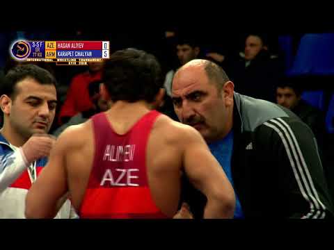 GR   77 kg AZE HASAN ALIYEV   ARM KARAPET CHALYAN