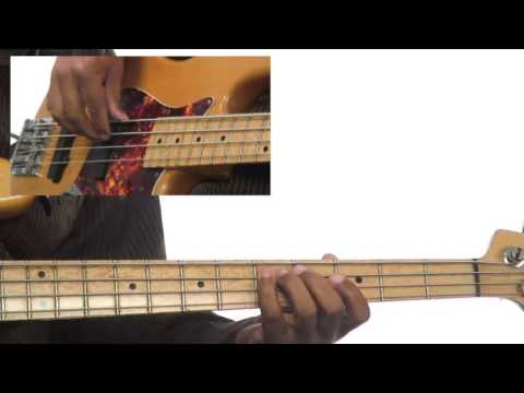 Bass Grooves - #16 5-4-1- Shuffle Groove Playalong - Bass Guitar Lesson - Andrew Ford