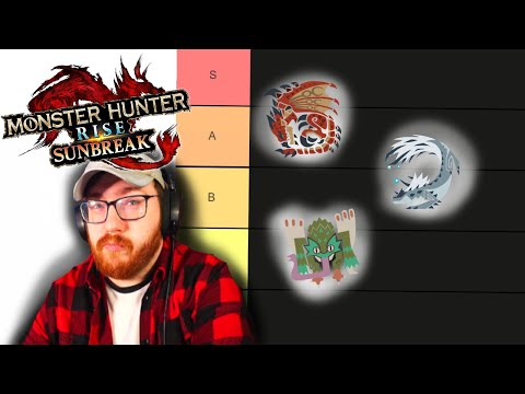 My ULTIMATE Sunbreak Monster Tier List - For Fun -Monster Hunter Rise Sunbreak