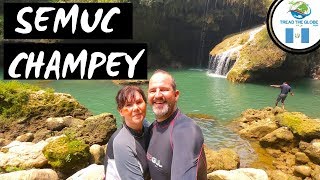 Visiting Semuc Champey Guatemala |  Caving Backpacking Central America [S3-E44]