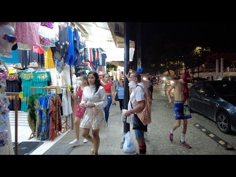 Oh Man! Walking at Night in Puerto Vallarta Mexico