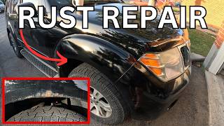 Wheel Well Rust Repair