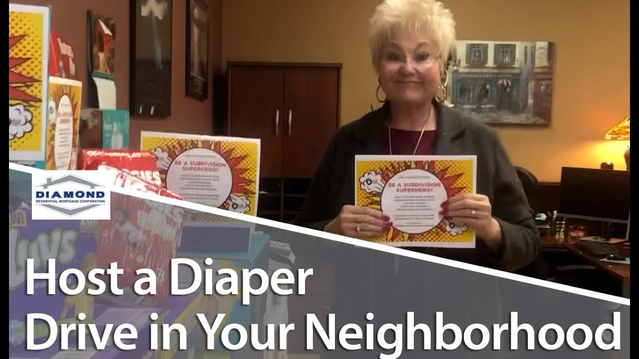 Host a Diaper Drive in Your Neighborhood