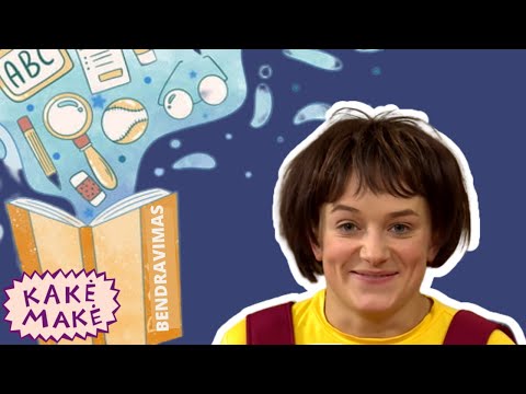 Kakė Makė mokosi gražaus bendravimo. Ką pasakė Kakė Makė?