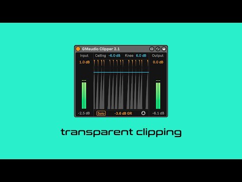 GMaudio Clipper 2.1 - Walkthrough & Examples - Improving Your Mixes