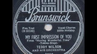 Billie Holiday / My First Impression Of You