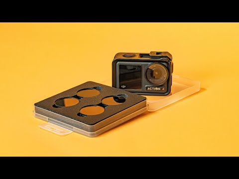 K&F Concept DJI Action 4 ND + PL Filter Review