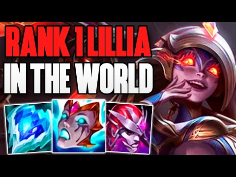 RANK 1 LILLIA IN THE WORLD INSANE SOLO CARRY | CHALLENGER LILLIA JUNGLE GAMEPLAY | Patch 12.14 S12