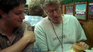 Eating The Bonnaroo Burger With Ed Levine At Bonnaroo 2010 Part III