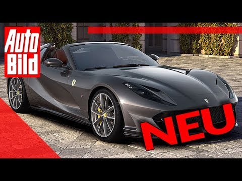 Ferrari 812 GTS (2020): Auto - Neuvorstellung - Cabrio - V12-Motor - Infos