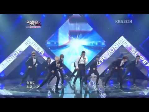 [110805] Super Junior - SUPERMAN (live @ Music Bank)