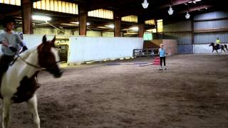preview picture of video 'M-NCPPC Glenmont Stables Horse Riding Lesson'