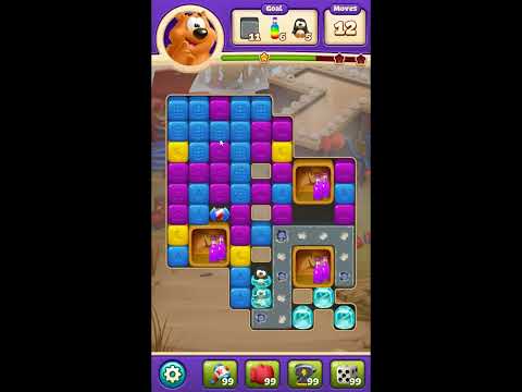 Toon Blast Level 7600 - NO BOOSTERS 🐻🐺🐱 | SKILLGAMING ✔️