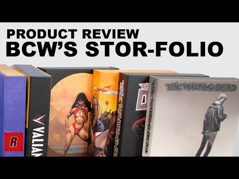 Review of BCW's Stor-Folio | Comic Storage | Traveling with Comics
