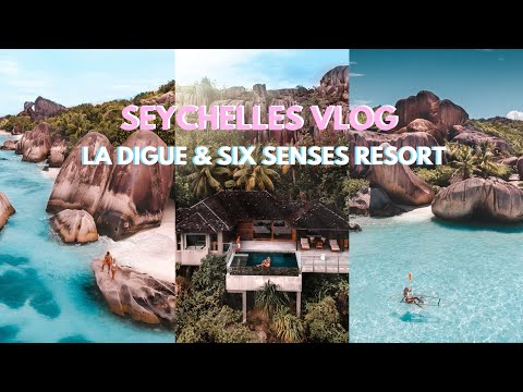 Dream Holiday Fell in the Water - Six Senses & La Digue - Seychelles VLOG