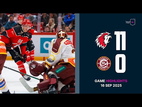 Lausanne HC vs. Genève-Servette HC - Game Highlights