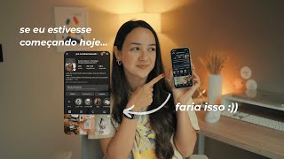 O que eu faria se estivesse começando a criar CONTEÚDO hoje como PSICÓLOGA | Sarah Cidrack