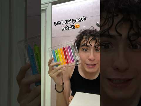 PLUMONES para el BAÑO 👁️👄👁️| Leo Study