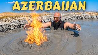 Surviving The Explosive Mud Volcanoes In Azerbaijan, Baku To Gobustan 🇦🇿 (surreal experience)