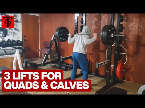 Lower-Body (Push) Ascending Effort Tri-Set