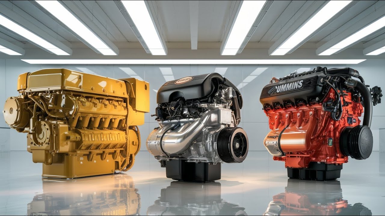 Cat 3406 vs Cummins X15 vs Detroit DD16 – Best Truck Engine in 2025?