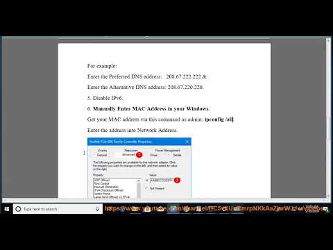 How to Fix DNS Server not responding on Windows Video