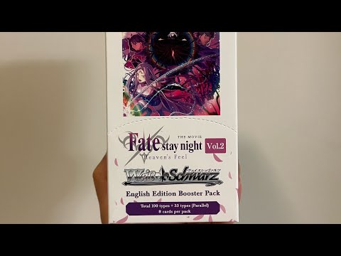 [Weiss Schwarz] SPICY pull from Fate Stay Night Heaven’s Feel Vol. 2 Booster Box