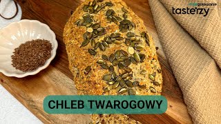 Chleb z twarogu i płatków owsianych