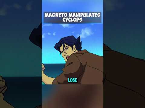 Magneto Manipulates Cyclops