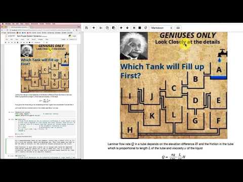 Tank Puzzle I   Flow Setup