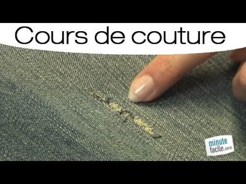 comment reparer accroc jean