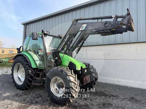 1996 Deutz Agrotron 4.90s Tractor, 8728 Hours, £14495+VAT.