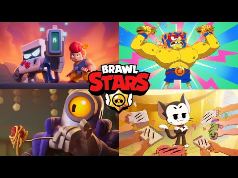 Brawl Stars All Animations Last 2 Years!